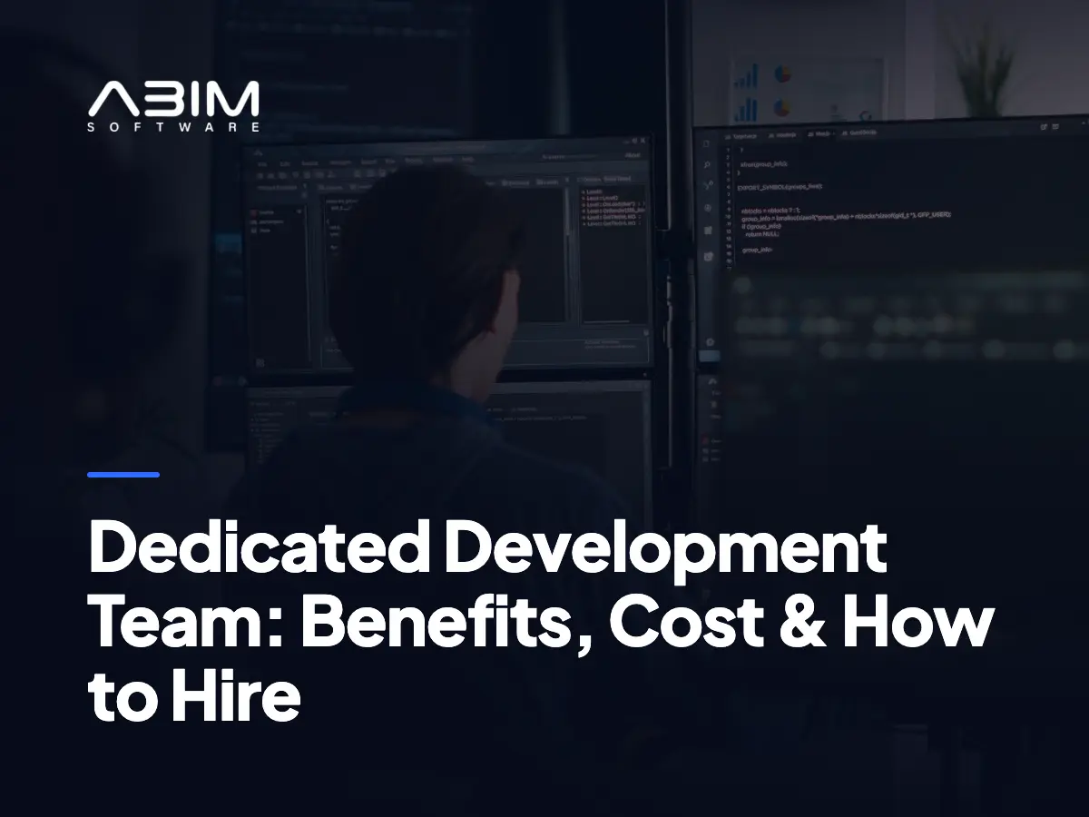 dedicated development team
